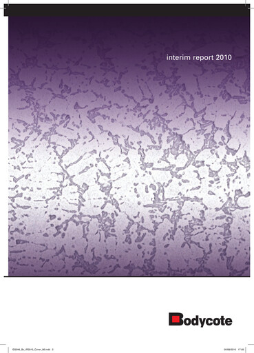 Thumbnail Bodycote Half-year Report 2010-h1