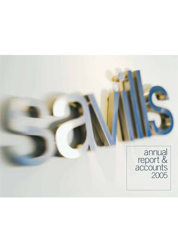Thumbnail Savills Annual Report 2005