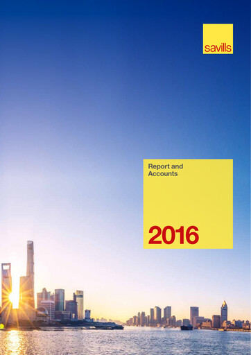 Thumbnail Savills Annual Report 2016