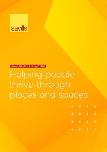 Thumbnail Savills Annual Report 2023