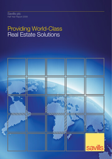 Thumbnail Savills Half-year Report 2009-h1