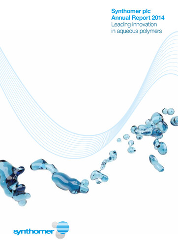 Thumbnail Synthomer Annual Report 2014