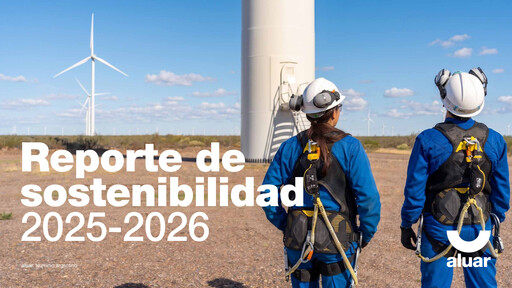 Thumbnail Aluar Aluminio Argentino Sustainability Report 2025-2026