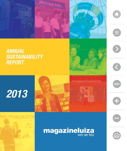 Thumbnail Magazine Luíza Sustainability Report 2013