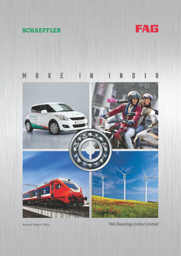 Thumbnail Schaeffler India
 Annual Report 2014
