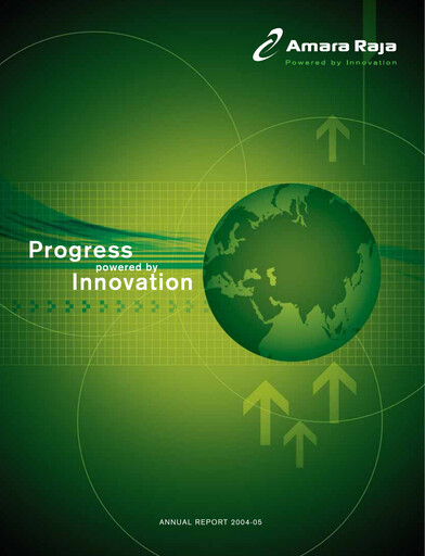 Thumbnail Amara Raja Energy & Mobility Annual Report 2004-2005