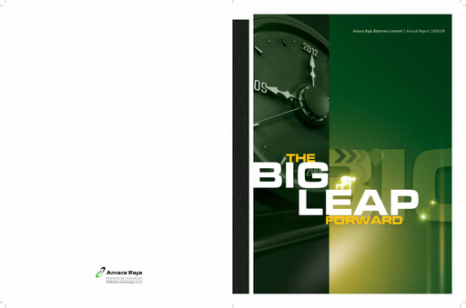 Thumbnail Amara Raja Energy & Mobility Annual Report 2008-2009