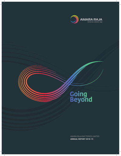 Thumbnail Amara Raja Energy & Mobility Annual Report 2018-2019
