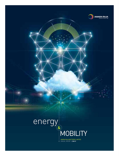 Thumbnail Amara Raja Energy & Mobility Annual Report 2020-2021