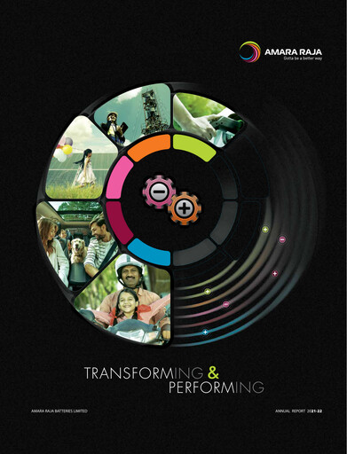 Thumbnail Amara Raja Energy & Mobility Annual Report 2021-2022