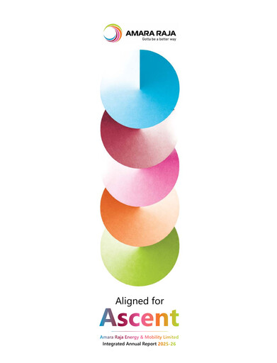 Thumbnail Amara Raja Energy & Mobility Annual Report 2025-2026