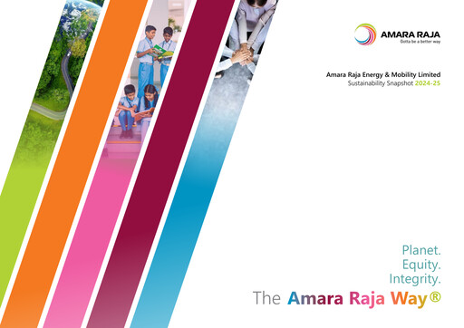 Thumbnail Amara Raja Energy & Mobility Sustainability Report 2024-2025