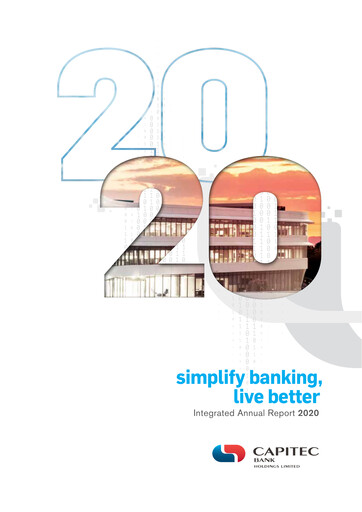 Thumbnail Capitec Bank Annual Report 2020