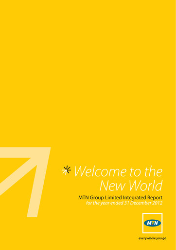 Thumbnail MTN Group Annual Report 2012