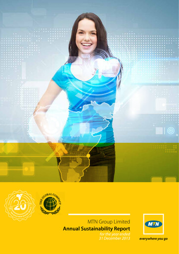 Thumbnail MTN Group Sustainability Report 2013