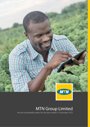 Thumbnail MTN Group Sustainability Report 2015