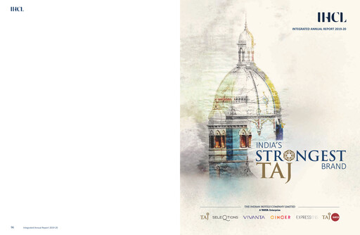 Vorschaubild Indian Hotels Company Jahresbericht 2019-2020