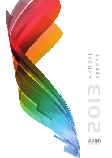 Miniature Avon Protection Rapport annuel 2013