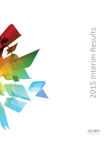 Miniature Avon Protection Rapport financier 2015-h1