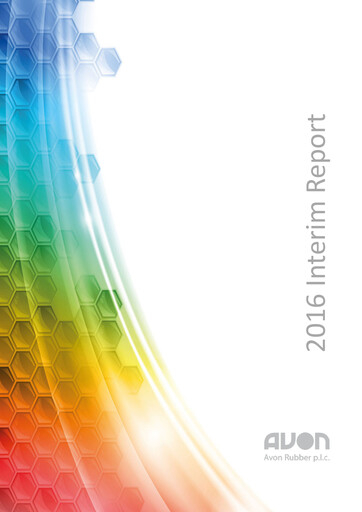 Miniature Avon Protection Rapport financier 2016-h1