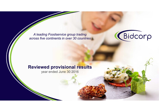 Thumbnail Bid Corp Financial Statement 2016