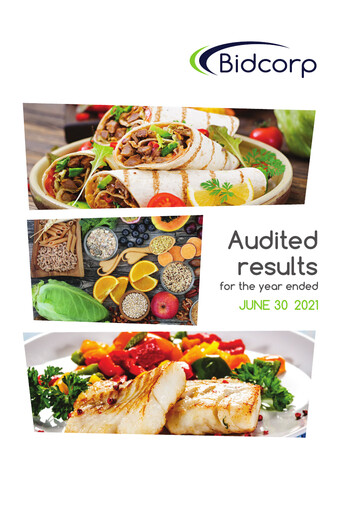 Thumbnail Bid Corp Financial Statement 2021