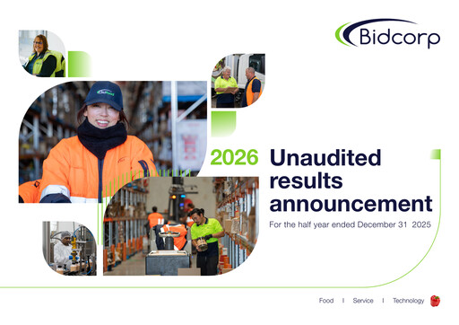 Thumbnail Bid Corp Half-year Report 2026-h1