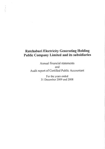 Vorschaubild Ratch Group Finanzmitteilung 2009