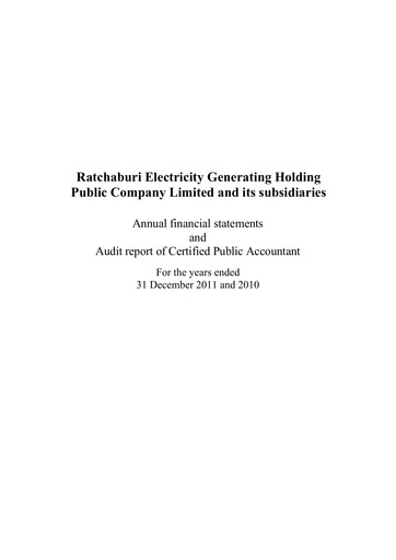 Vorschaubild Ratch Group Finanzmitteilung 2011