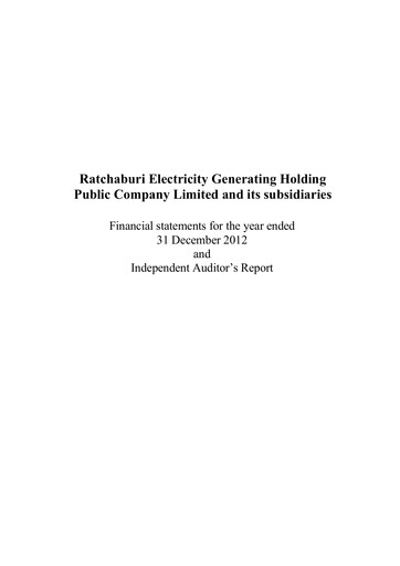 Vorschaubild Ratch Group Finanzmitteilung 2012