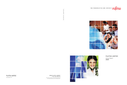 Thumbnail Fujitsu Annual Report 2004