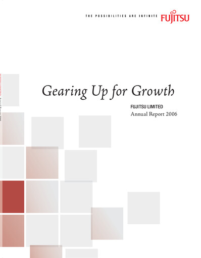 Thumbnail Fujitsu Annual Report 2006