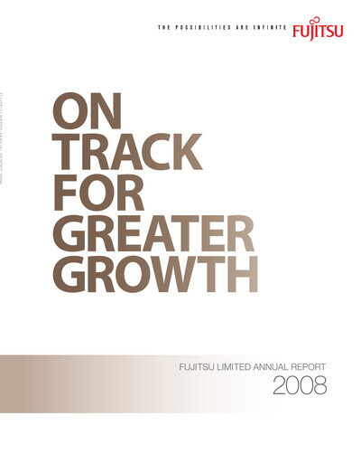 Thumbnail Fujitsu Annual Report 2008