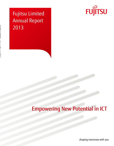 Thumbnail Fujitsu Annual Report 2013
