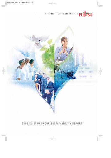Thumbnail Fujitsu Sustainability Report 2003