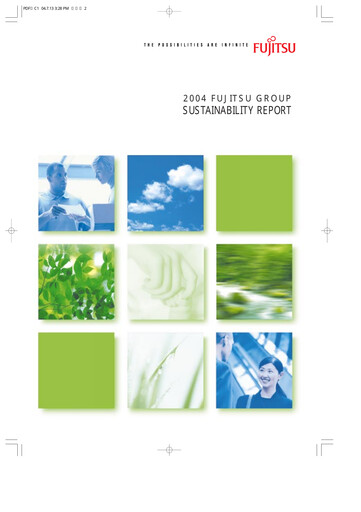 Thumbnail Fujitsu Sustainability Report 2004
