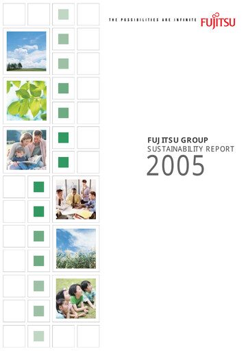 Thumbnail Fujitsu Sustainability Report 2005