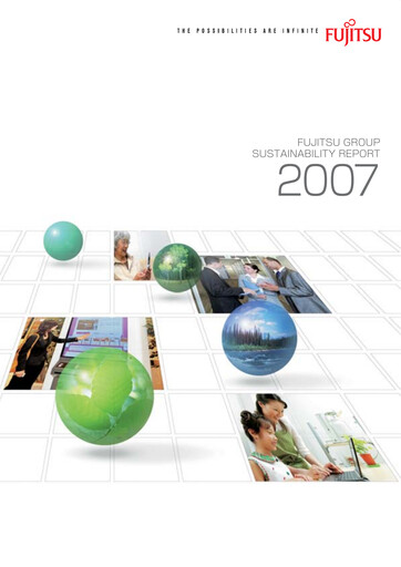 Thumbnail Fujitsu Sustainability Report 2007