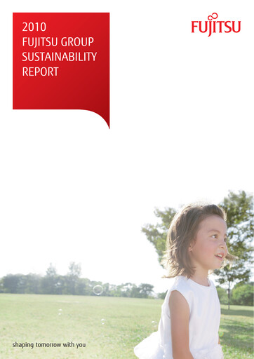 Thumbnail Fujitsu Sustainability Report 2010