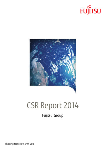 Thumbnail Fujitsu Sustainability Report 2014
