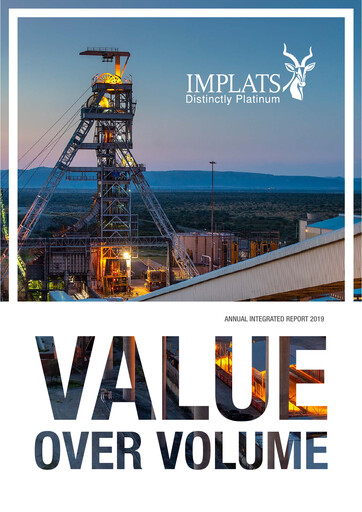 Thumbnail Impala Platinum Annual Report 2019
