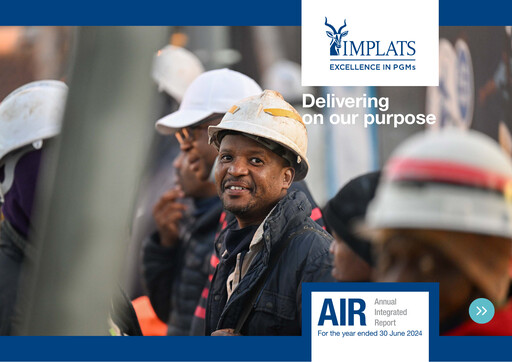 Thumbnail Impala Platinum Annual Report 2024