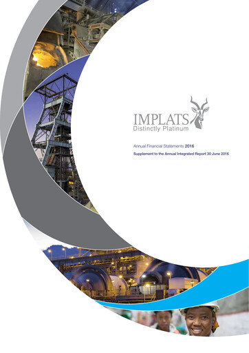 Thumbnail Impala Platinum Financial Statement 2016