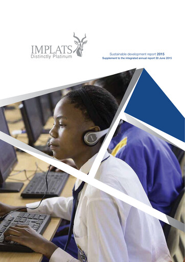 Vorschaubild Impala Platinum Nachhaltigkeitsbericht 2015
