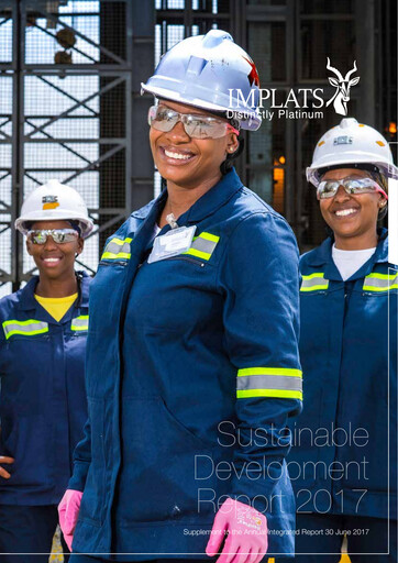 Vorschaubild Impala Platinum Nachhaltigkeitsbericht 2017