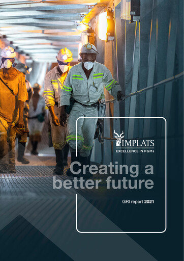 Thumbnail Impala Platinum Sustainability Report 2021