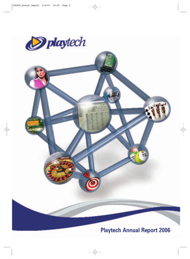 Thumbnail Playtech Annual Report 2006