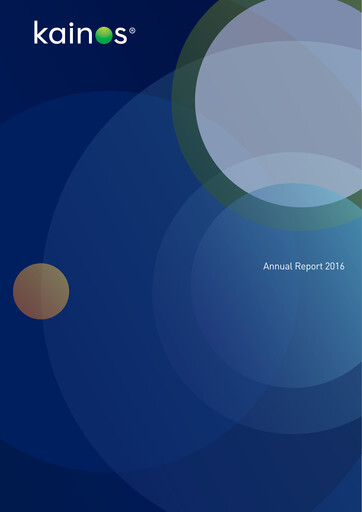 Thumbnail Kainos Group Annual Report 2016