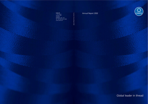 Thumbnail Coats Group Annual Report 2002