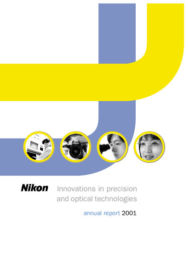 Thumbnail Nikon Annual Report 2001